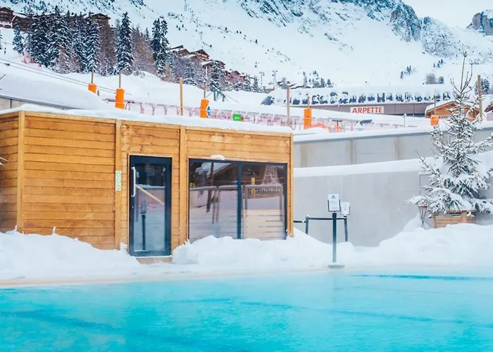 Plagne Bellecote - 5 Pers - Vue Pistes - Acces Piscine Chauffee Apartman *