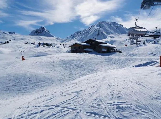 Appartement Plagne Bellecote - 5 Pers - Vue Pistes - Acces Piscine Chauffee