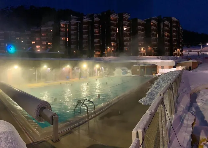 Plagne Bellecote - 5 Pers - Vue Pistes - Acces Piscine Chauffee